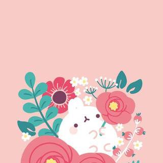 Molang iPhone wallpaper
