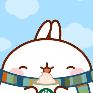 Molang iPhone wallpaper