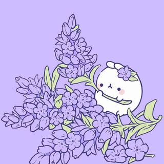 Molang iPhone wallpaper