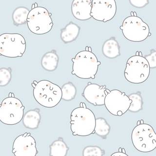 Molang iPhone wallpaper
