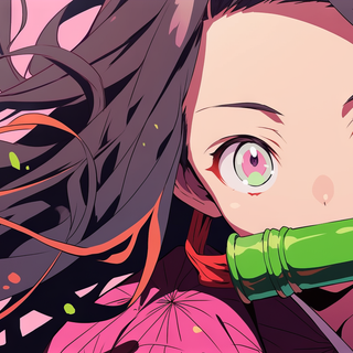 Nezuko fanart wallpaper