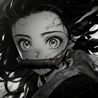 Nezuko fanart wallpaper