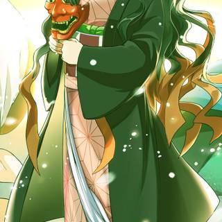 Nezuko fanart wallpaper