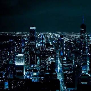 Dark skyline wallpaper