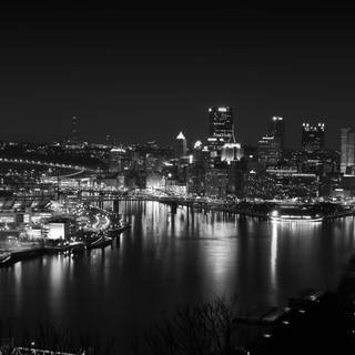 Dark skyline wallpaper