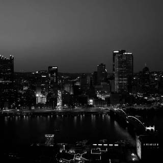 Dark skyline wallpaper