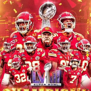 Kansas City Chiefs Super Bowl LVIII Champions wallpaper