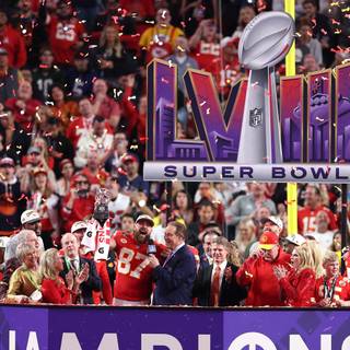 Kansas City Chiefs Super Bowl LVIII Champions wallpaper