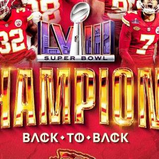 Kansas City Chiefs Super Bowl LVIII Champions wallpaper