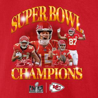 Kansas City Chiefs Super Bowl LVIII Champions wallpaper