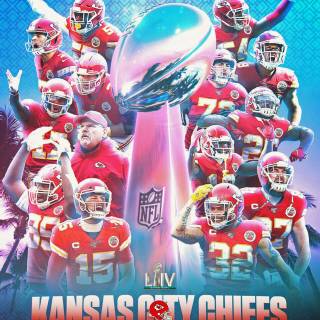 Kansas City Chiefs Super Bowl LVIII Champions wallpaper