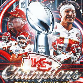 Kansas City Chiefs Super Bowl LVIII Champions wallpaper