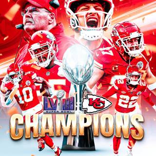 Kansas City Chiefs Super Bowl LVIII Champions wallpaper