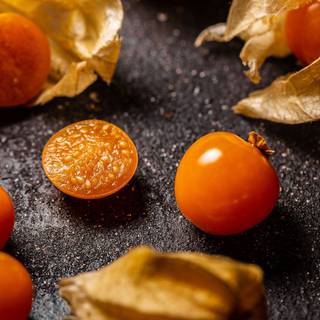 Golden gooseberry wallpaper