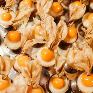 Golden gooseberry wallpaper