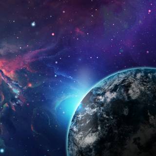 iPhone 13 space 4k wallpaper