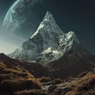 iPhone 13 space 4k wallpaper