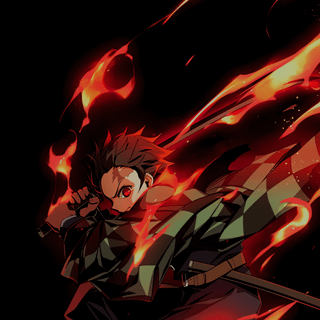 Demon Slayer oled wallpaper