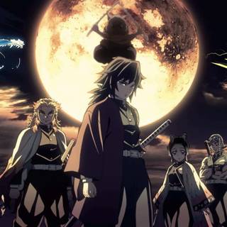 Demon Slayer oled wallpaper