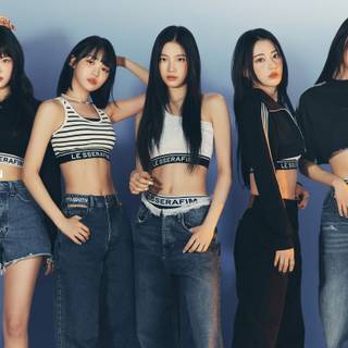 Le Sserafim 2024 wallpaper