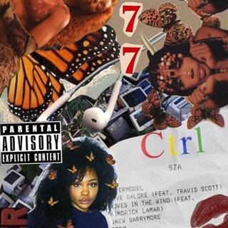 SZA collage wallpaper