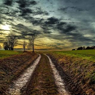 Dirt roads wallpaper