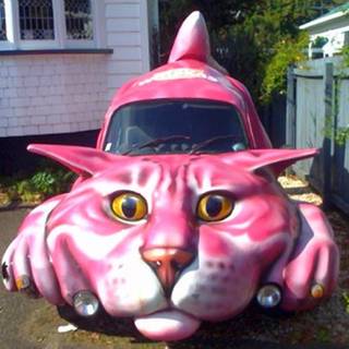 Cat car wallpaper