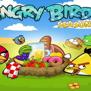 Angry Birds Seasons wallpaper