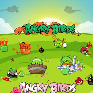 Angry Birds Seasons wallpaper