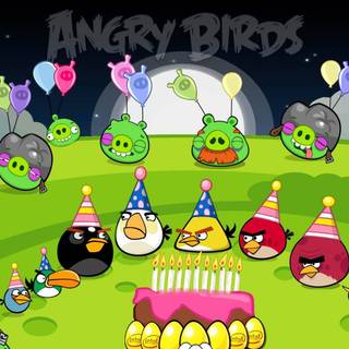 Angry Birds Seasons wallpaper