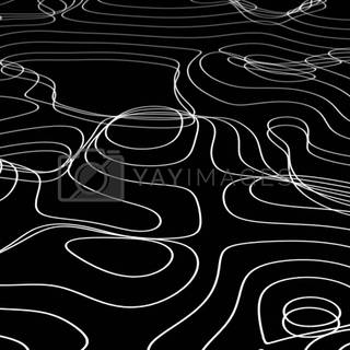 Topo black wallpaper