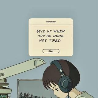 Cartoon study wallpaper