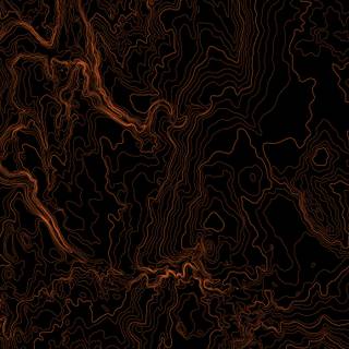 Topo black wallpaper