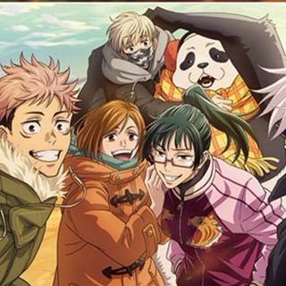 Jujutsu Kaisen banner wallpaper