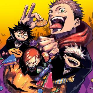 Jujutsu Kaisen banner wallpaper