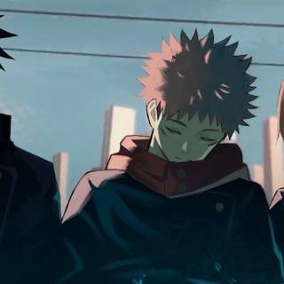 Jujutsu Kaisen banner wallpaper
