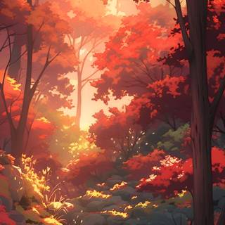 Cozy drawing wallpaper