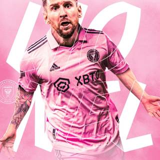 Messi 8k iPhone Inter Miami wallpaper