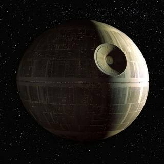 Star Wars Death Star desktop wallpaper