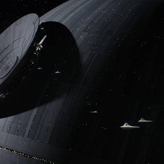 Star Wars Death Star desktop wallpaper