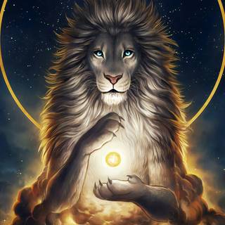 Lion HD 4k iPhone wallpaper