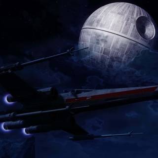 Star Wars Death Star desktop wallpaper