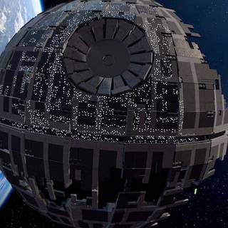 Star Wars Death Star desktop wallpaper