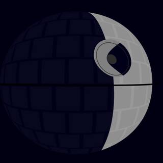Star Wars Death Star desktop wallpaper