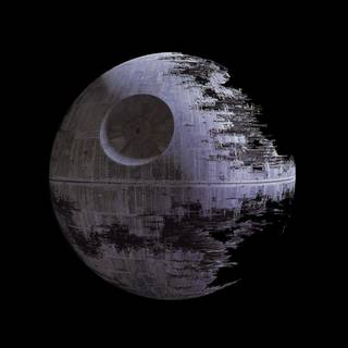 Star Wars Death Star desktop wallpaper