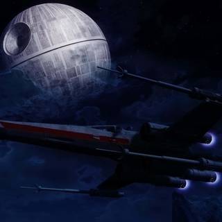 Star Wars Death Star desktop wallpaper