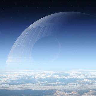 Star Wars Death Star desktop wallpaper
