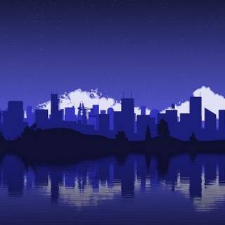 Minimal city wallpaper