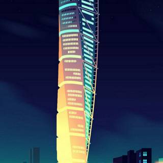 Minimal city wallpaper