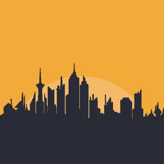 Minimal city wallpaper